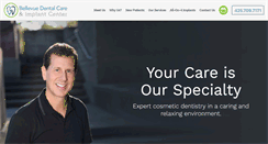 Desktop Screenshot of bellevuedentalcare.com